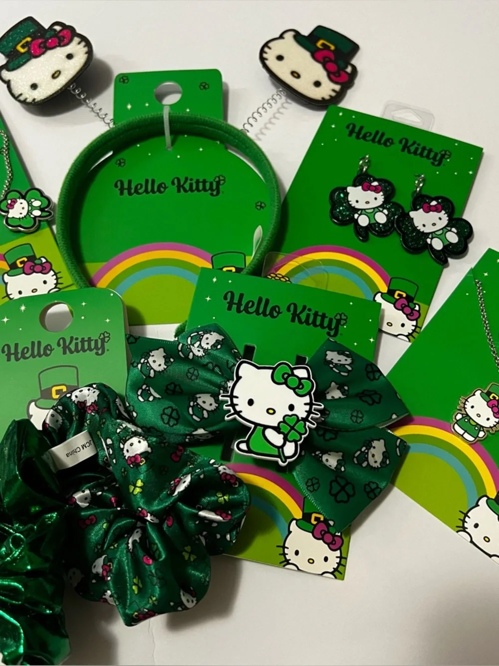 Hello Kitty St. Patrick’s Jewelry & Accessories Set of 8